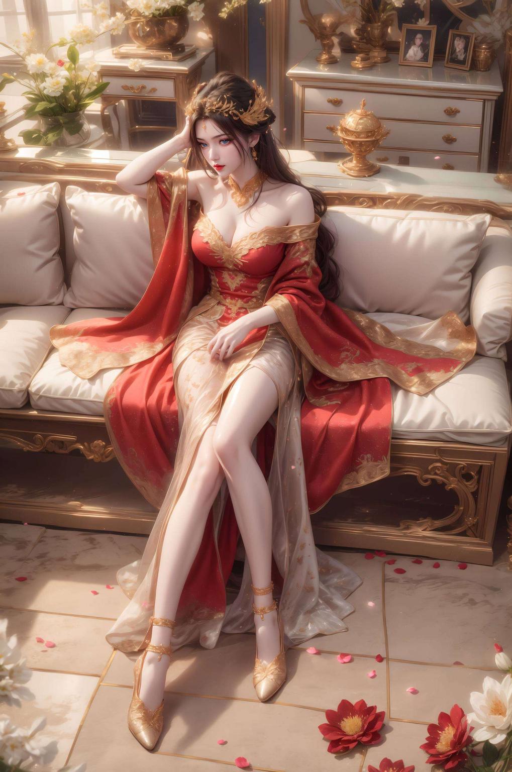 犹如仙子下凡李慕婉的盛世美颜