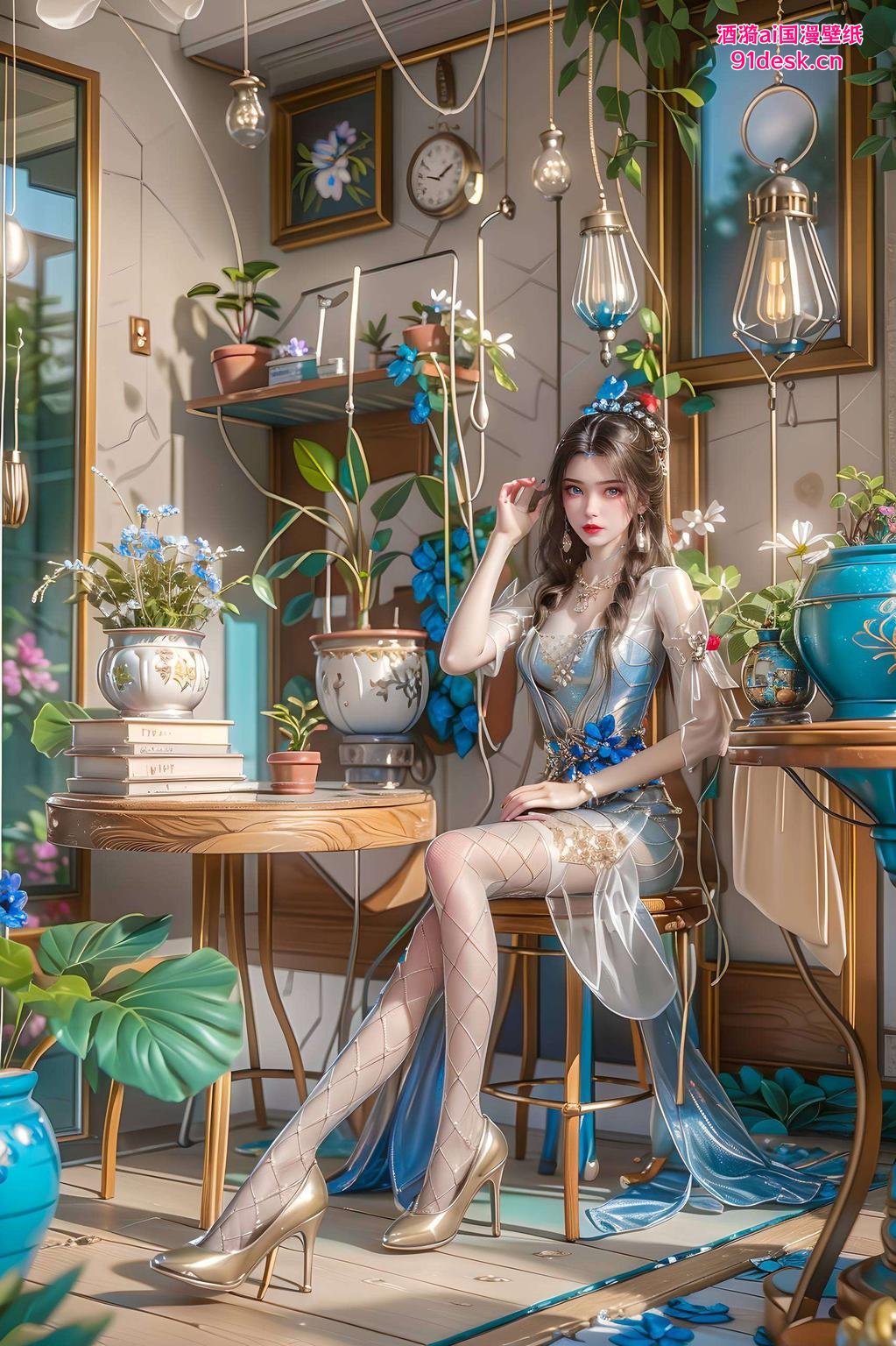 简直美得让人心动；旁边这位是王林今天给大家带来两款超养眼的电脑锁屏壁纸！首先是李慕婉