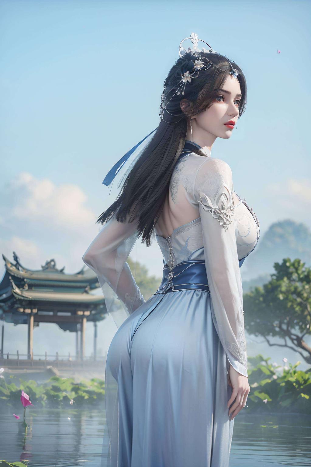 快来为你的电脑也穿上这身华美的古装吧！”今天给大家带来一组古风满满的唯美壁纸！看这动态壁纸