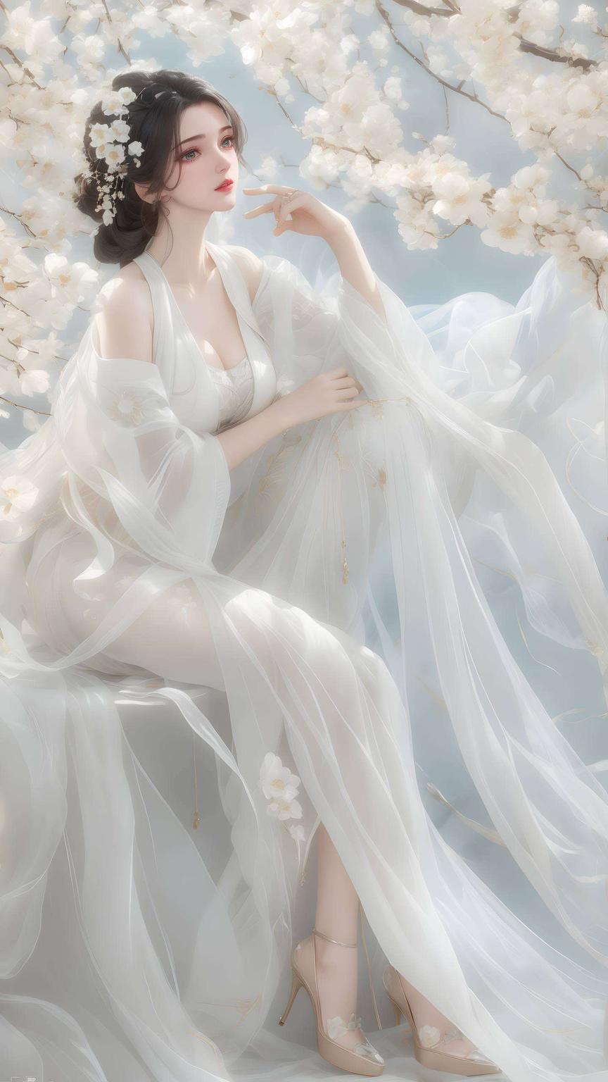 不仅护眼还免费！浪漫的粉色背景搭配李慕婉的甜美形象