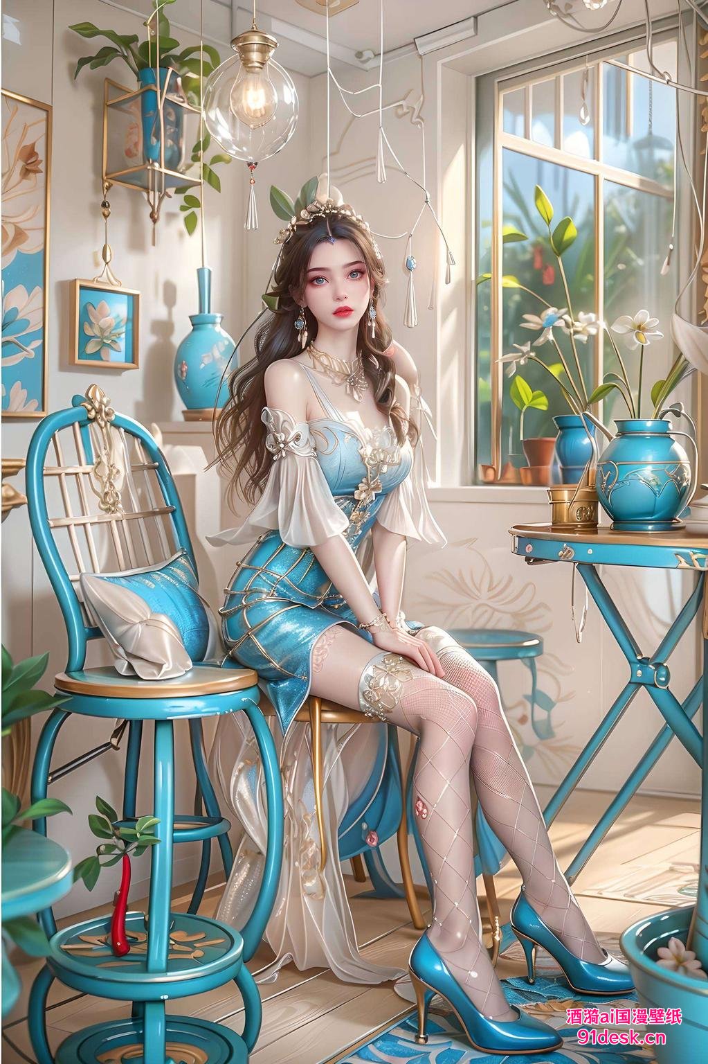 简直是为国漫迷量身打造！看这李慕婉的AI壁纸