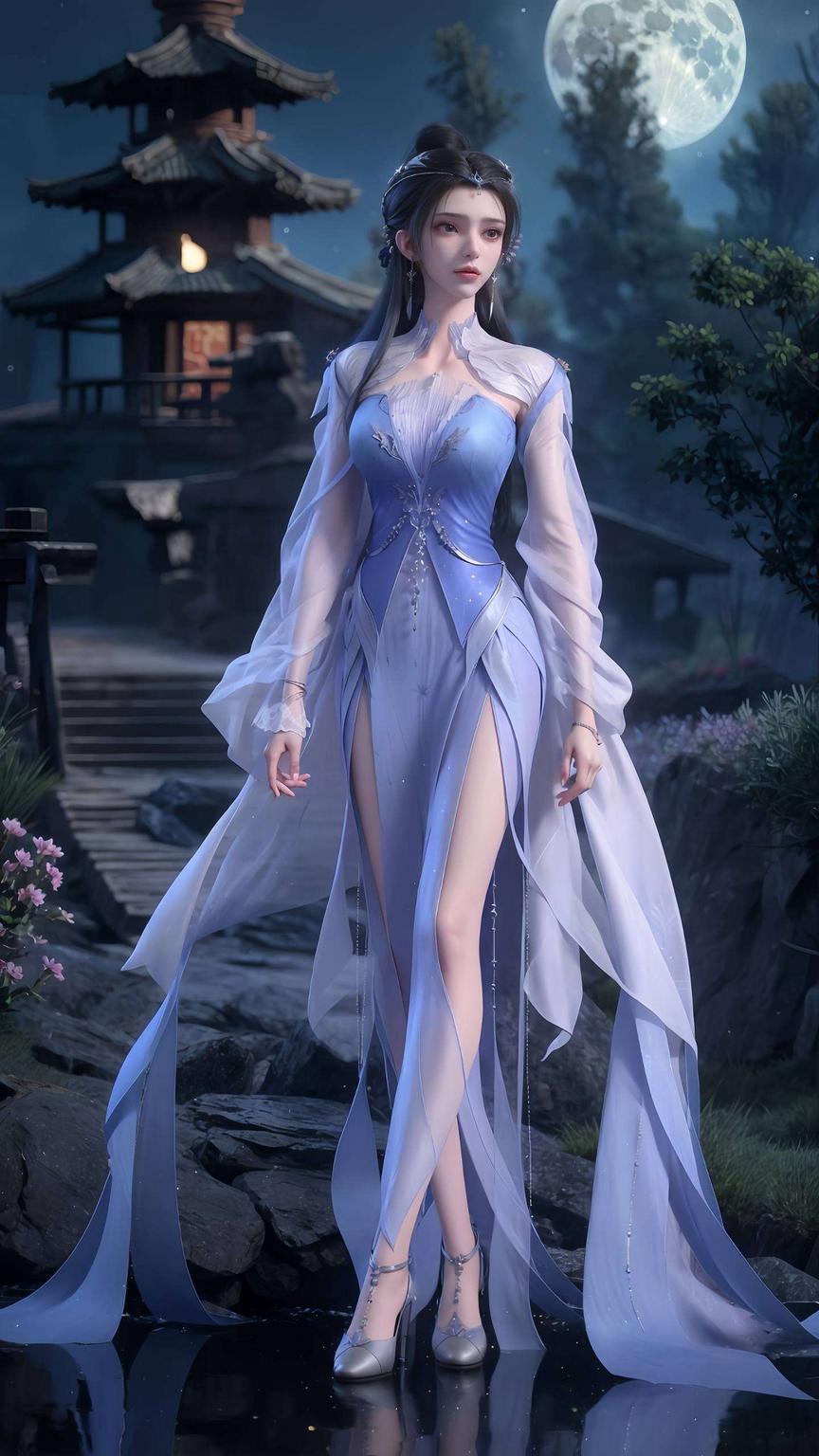 仙逆动漫李慕婉高清美图甜美梦幻