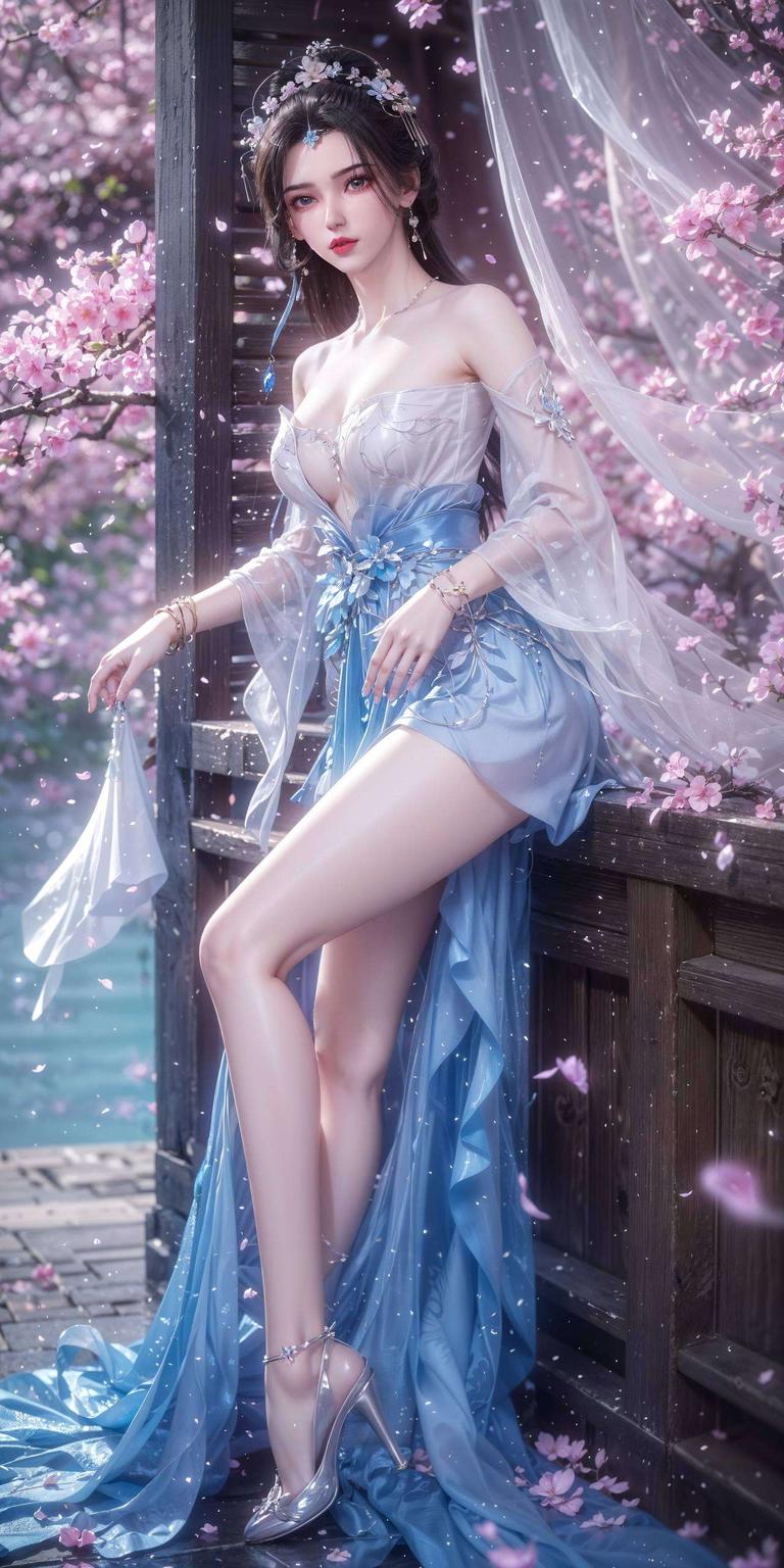 绿色清新李慕婉的美照来袭！这款三段式壁纸