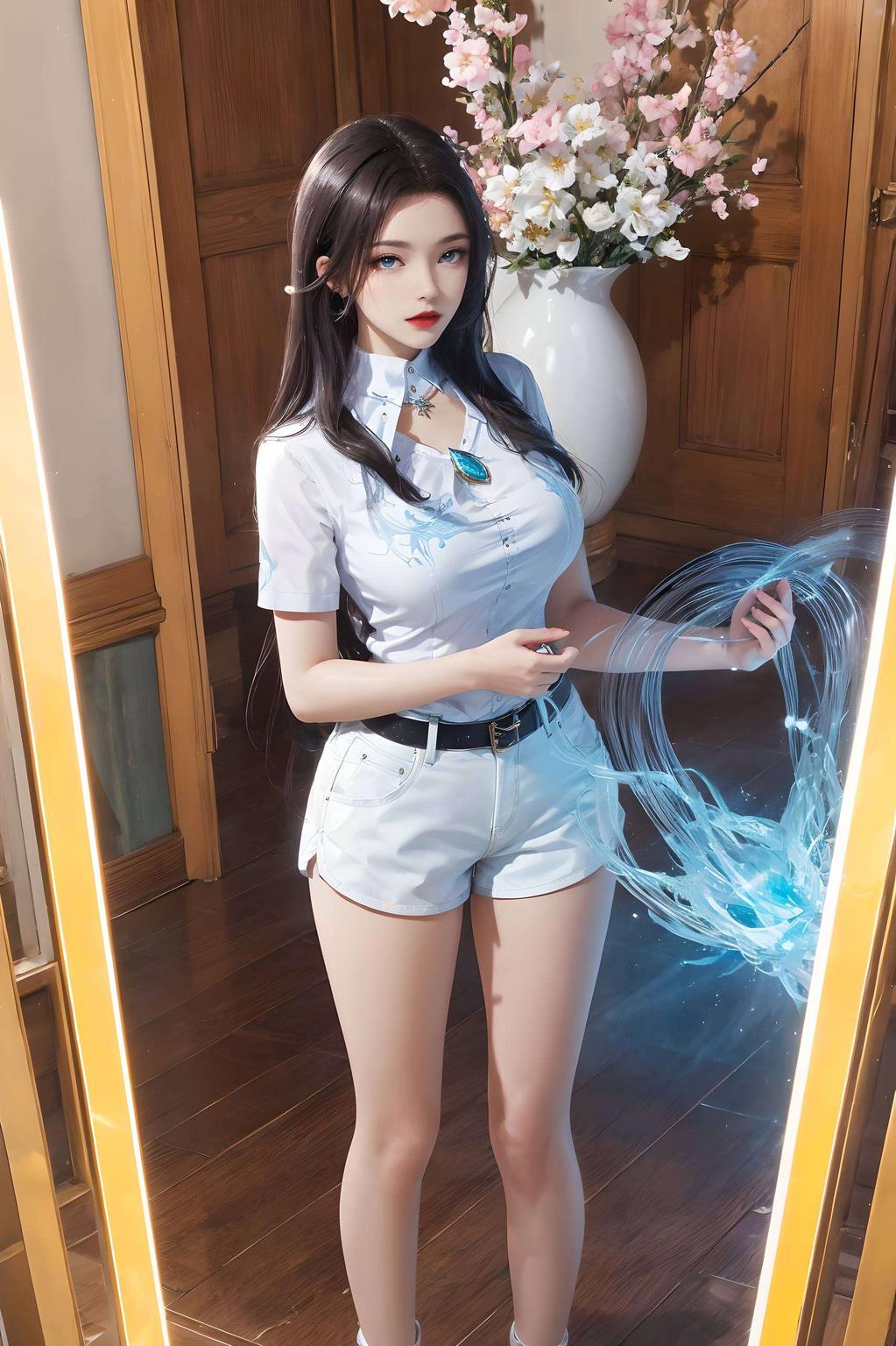 凌落宸衣袂飘飘古风意境十足