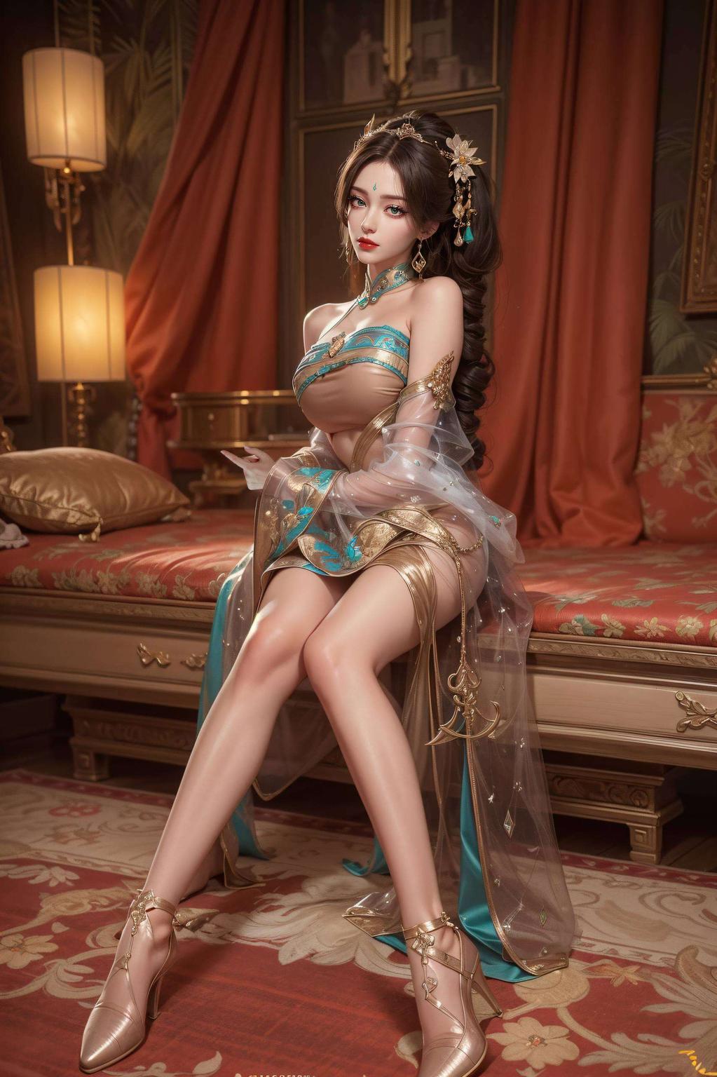 幽蓝梦境唯美画风