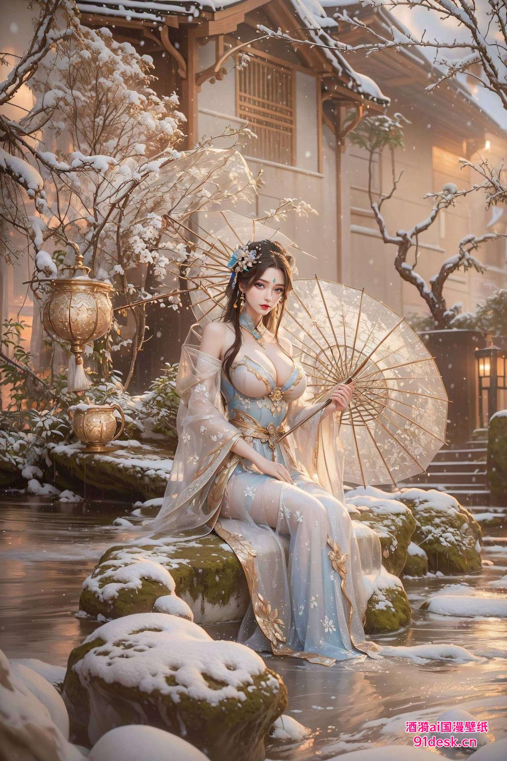 柳神扭腰如诗如画