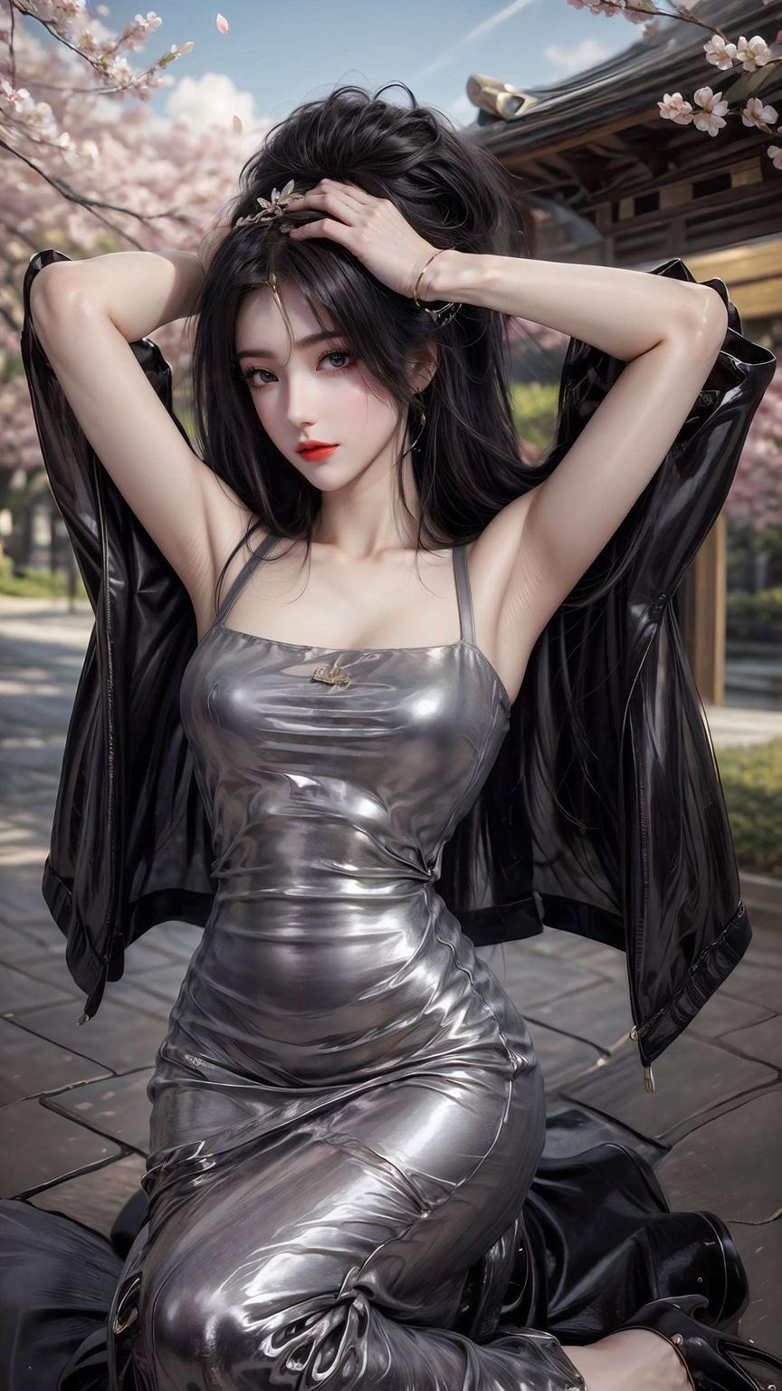 简直是战斗力与颜值的完美结合来看看这款超梦幻的紫色二次元壁纸！电脑上粉色基调搭配相柳神图的战损风格