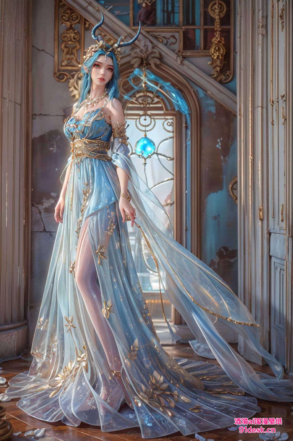 AI壁纸打造视觉盛宴！这款唯美手机壁纸让你感受国漫之美