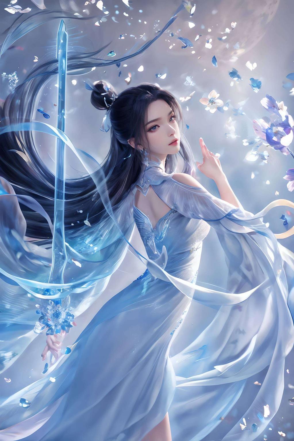 色彩鲜艳陆雪琪翩翩起舞