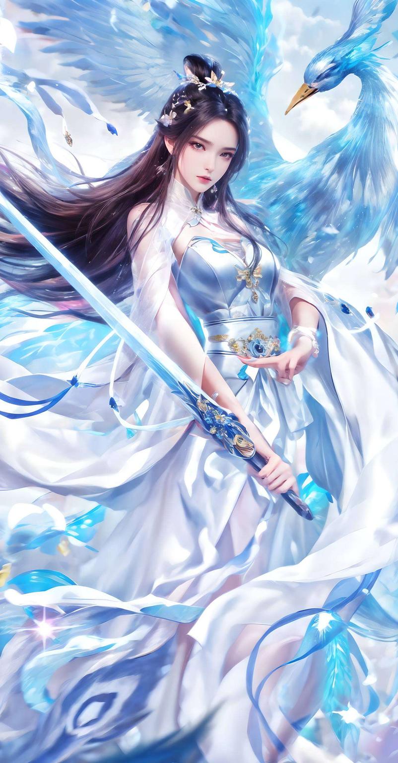 宛如画中仙满屏都是清新自然的气息！陆雪琪成年版壁纸