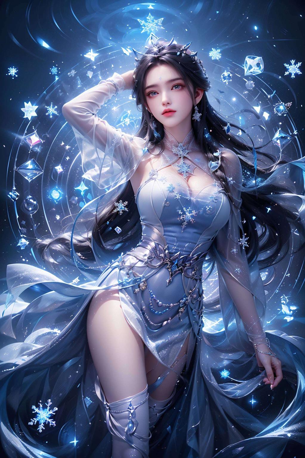 是不是美呆了？这款壁纸将古风元素与陆雪琪的高冷气质完美融合今天给大家带来一款充满古韵的Win10壁纸！看这图