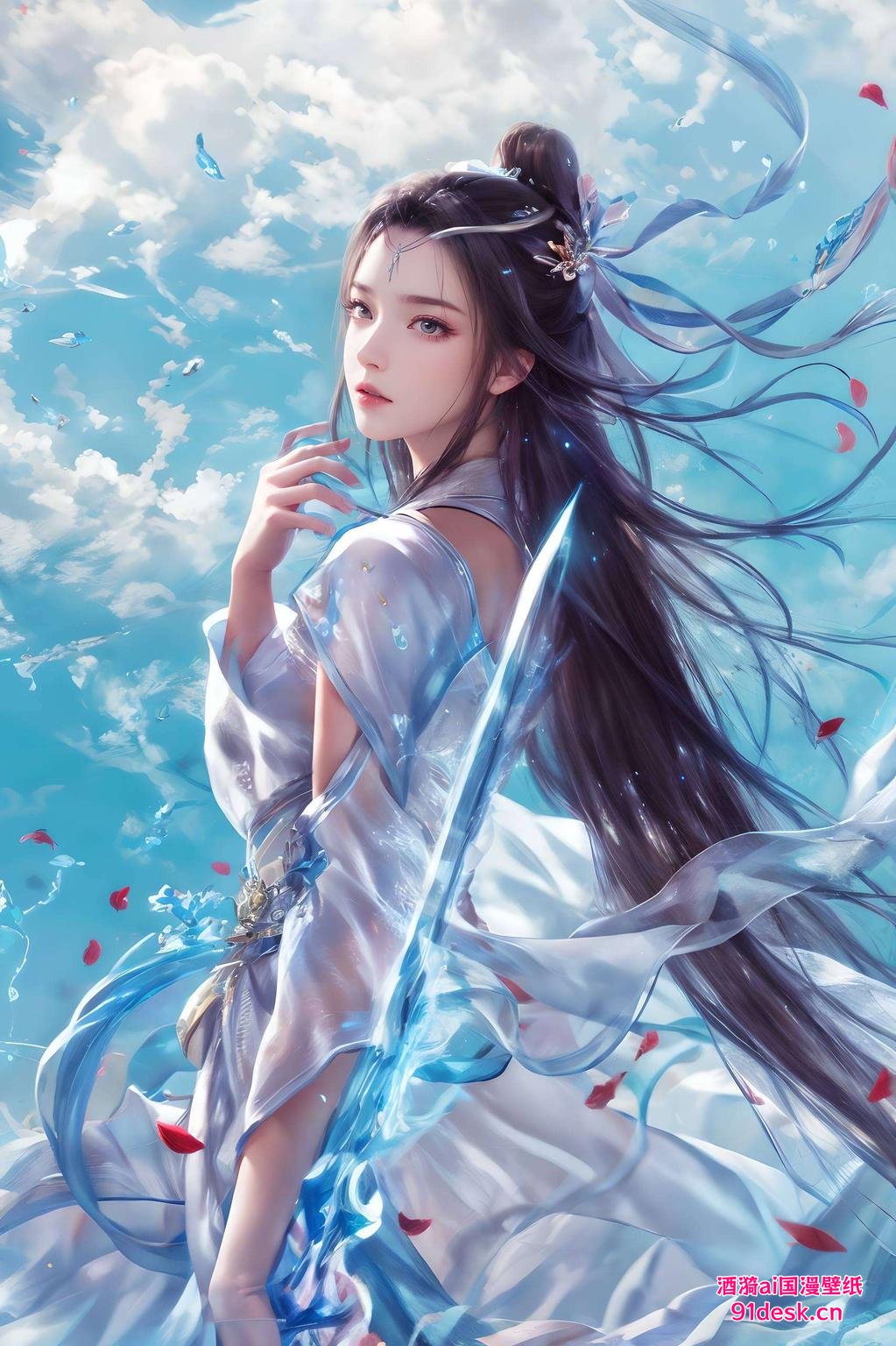 特别二次元壁纸碧瑶深情凝望