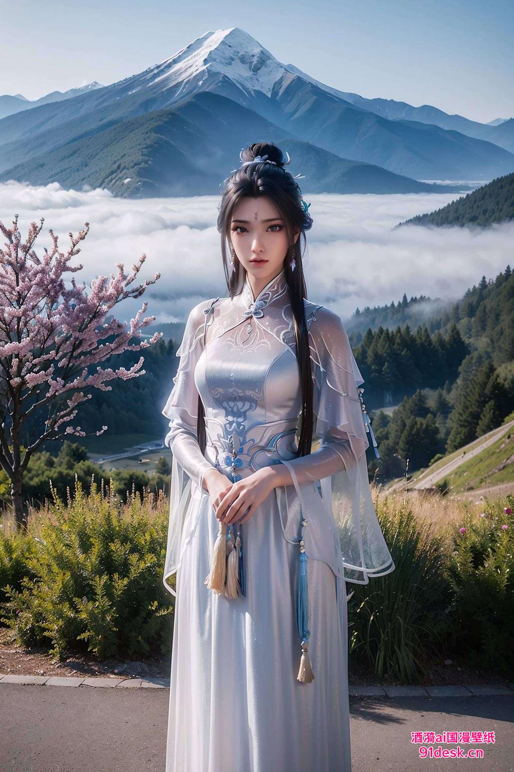 画面中的陆雪琪仙气十足今天给大家带来一款超美的陆雪琪高清手机壁纸！这款壁纸细腻唯美