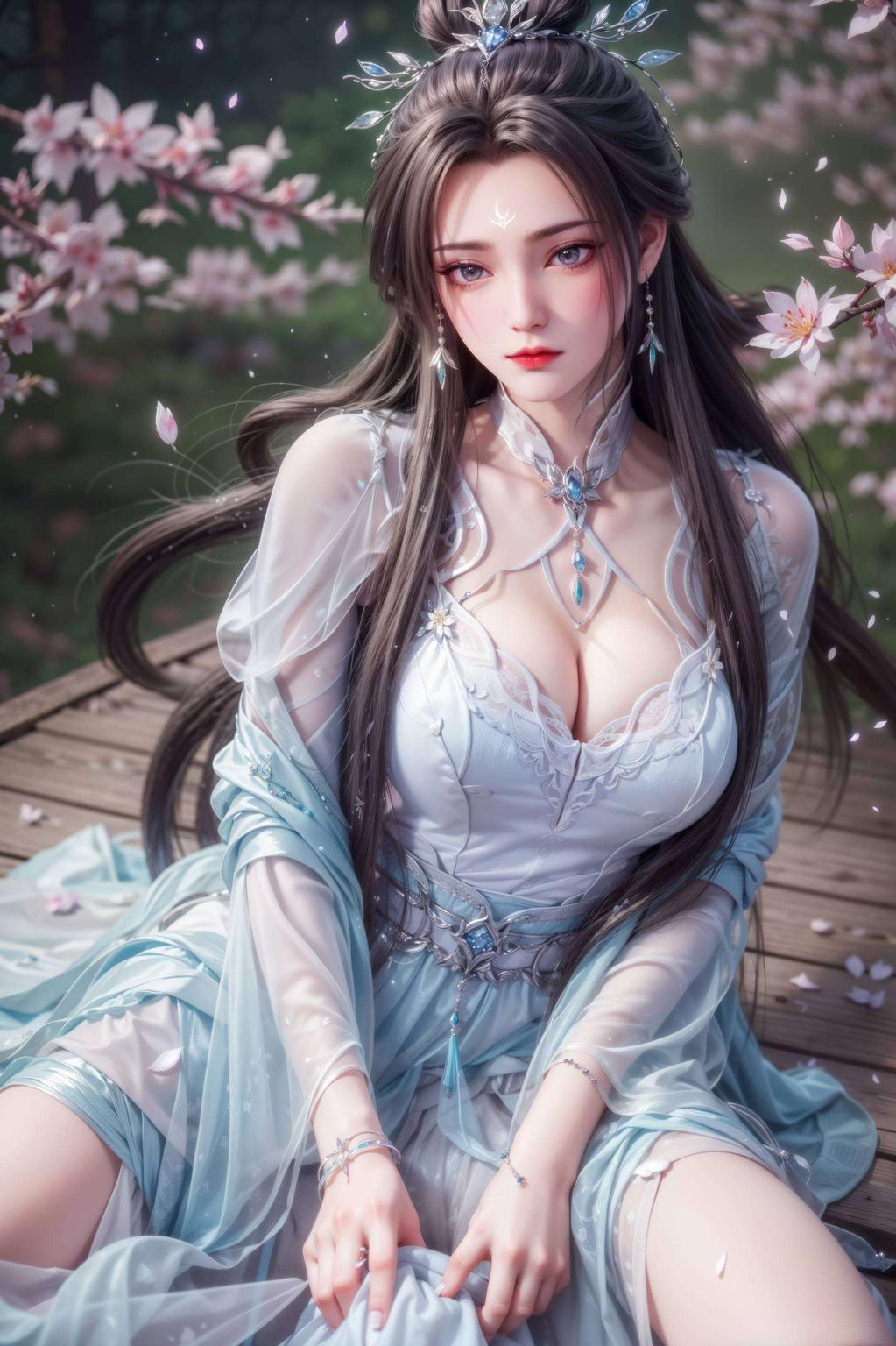 剑指苍穹白衣如雪