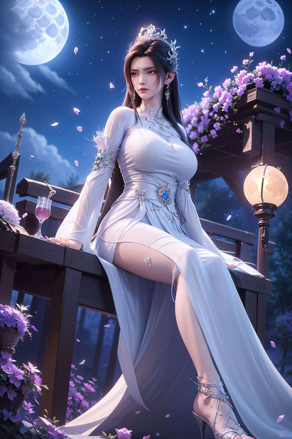 犹如画中人清丽脱俗