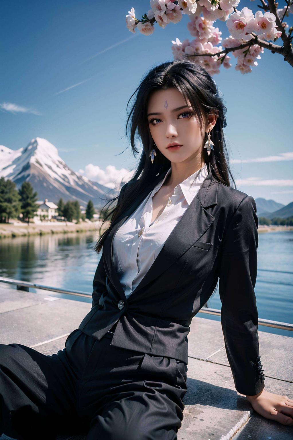 主角是我们美美的陆雪琪！看这细腻的笔触简直让人一见倾心