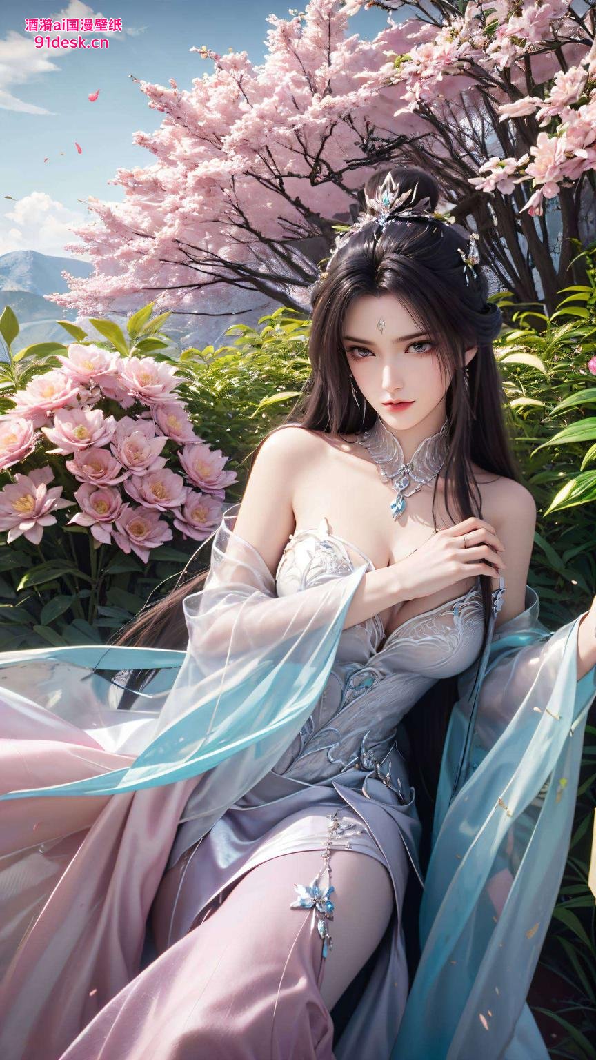 真人壁纸陆雪琪炫彩风华尽收眼底！高清1920x1080