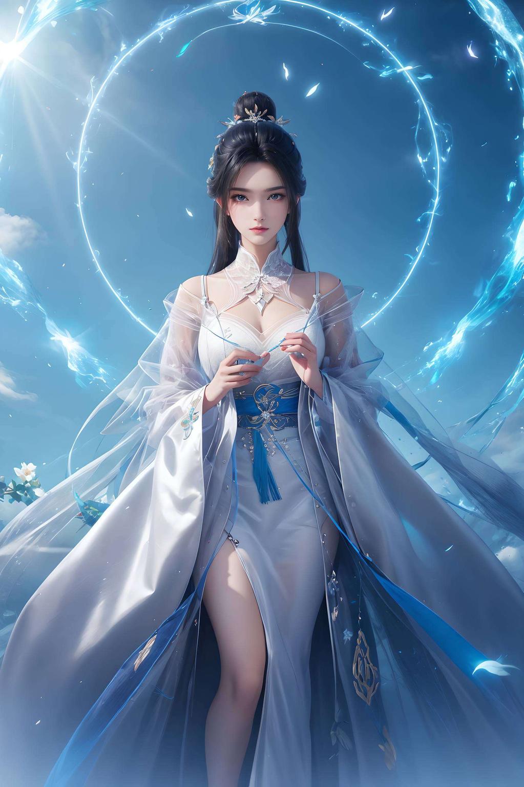 主角是我们美丽的陆雪琪！高清原图为你的手机添一抹清新吧！