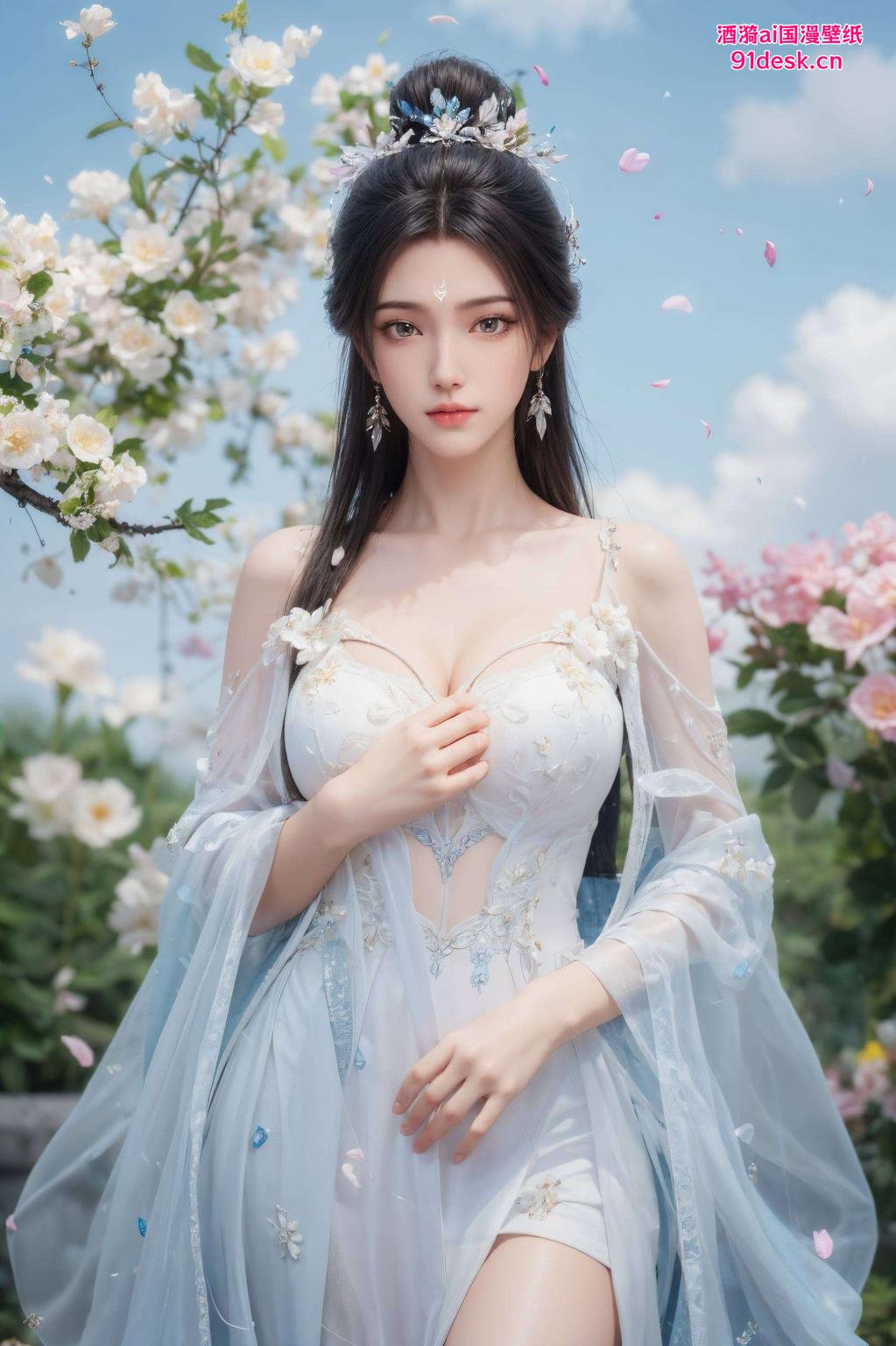 这部《动漫陆雪琪》壁纸剑光如水