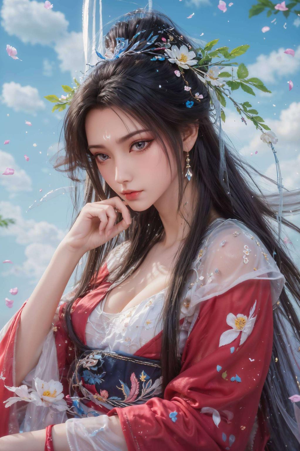 仙气环绕陆雪琪古装风华绝代