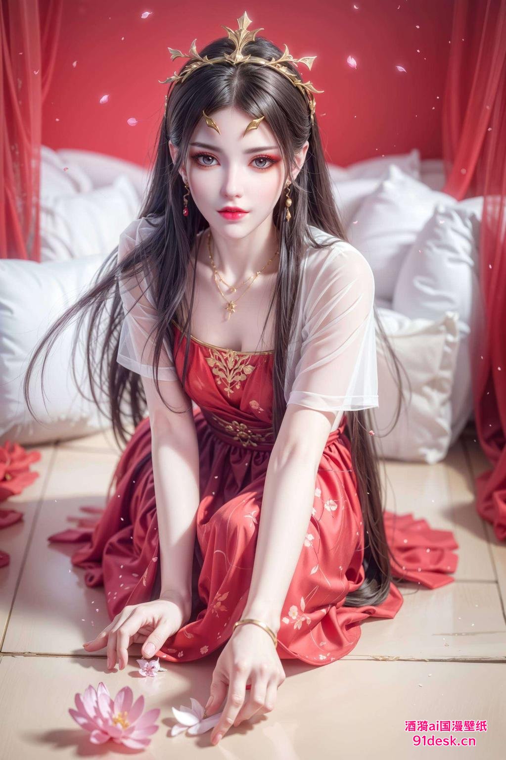 动态壁纸百变美杜莎高清蛇发飘逸