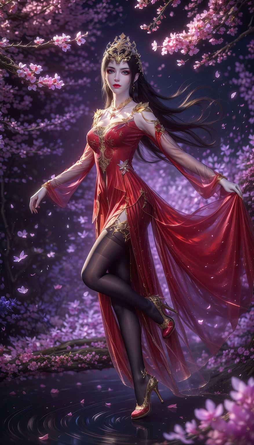 蛇发美女眼神犀利