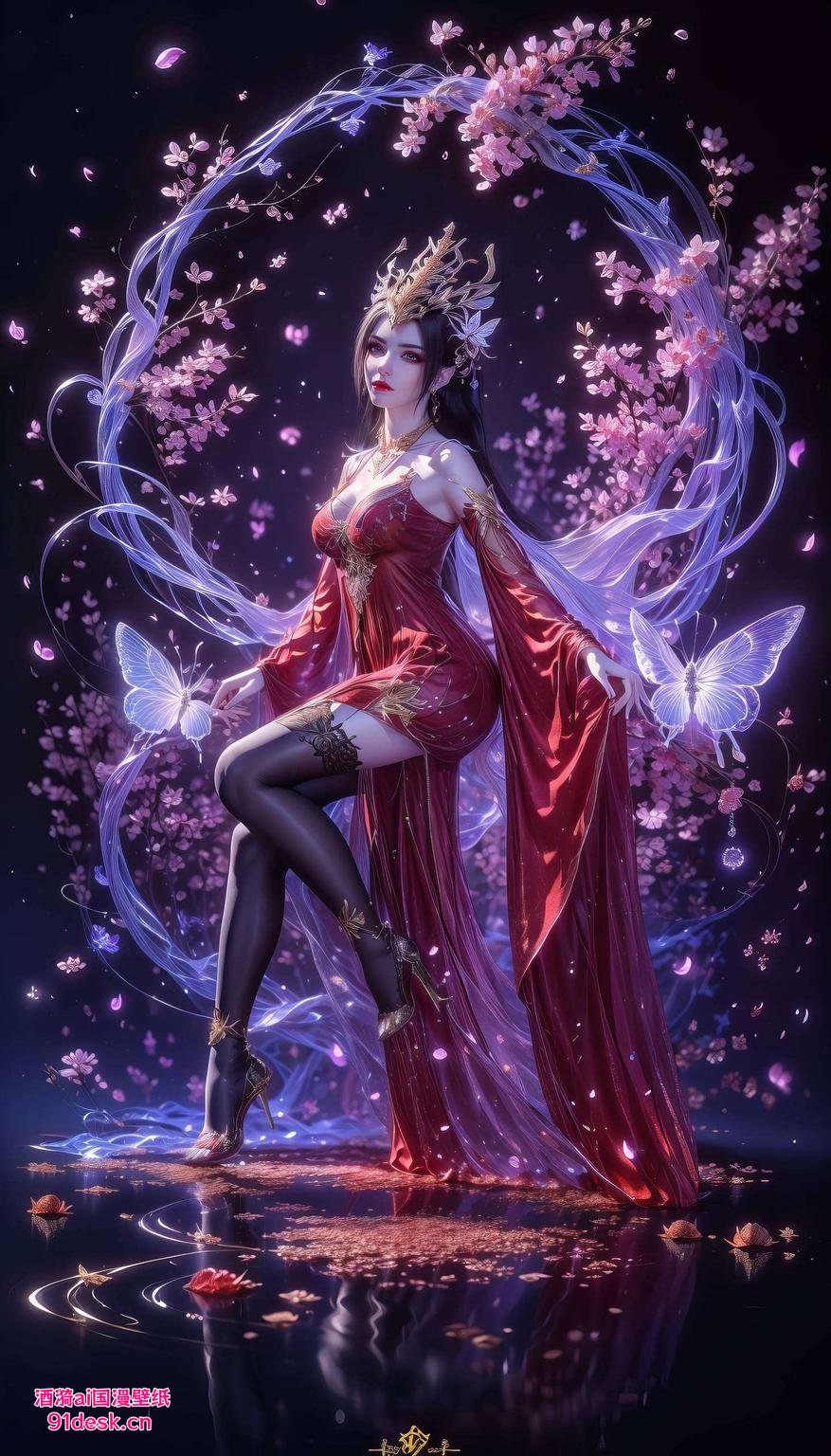 细节清晰这部8k超清《斗破苍穹》美杜莎壁纸