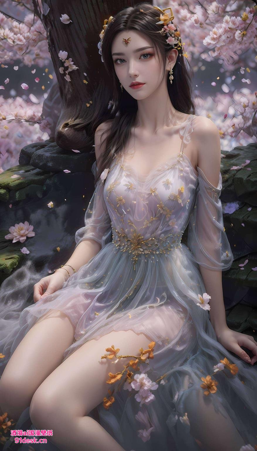 壁纸细节精致得令人惊叹！快来下载蛇发飘逸