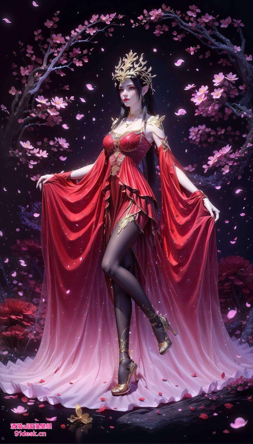 色彩斑斓锁屏瞬间感受蛇女王的魅力