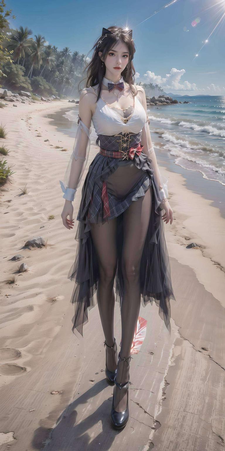 美杜莎优雅黑裙高清画质