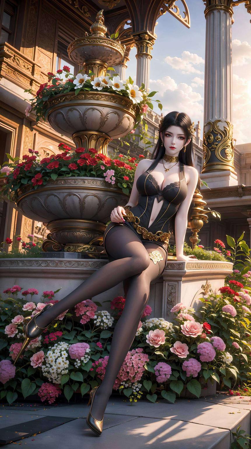 极简清新美杜莎身材壁纸