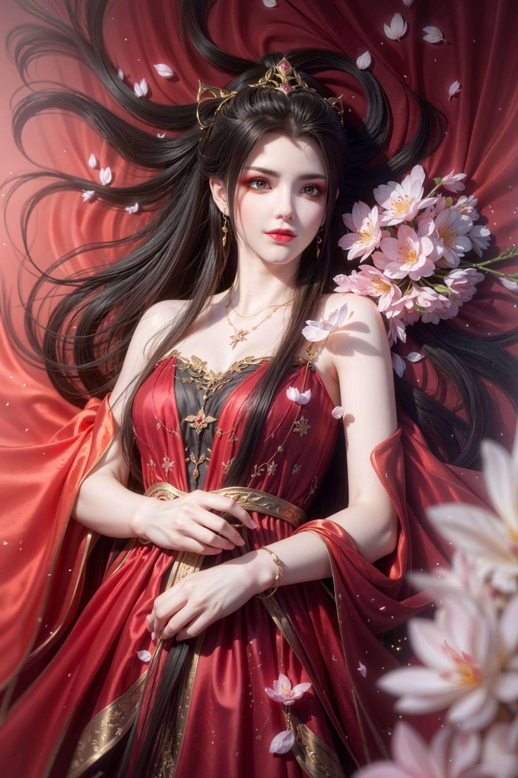 神秘妖娆身姿曼妙