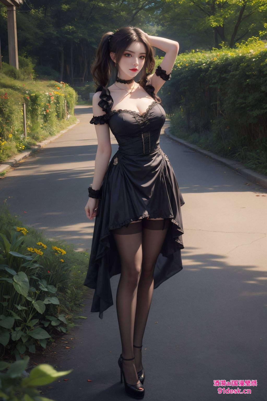 蛇发飘逸斗破苍穹的美杜莎女王