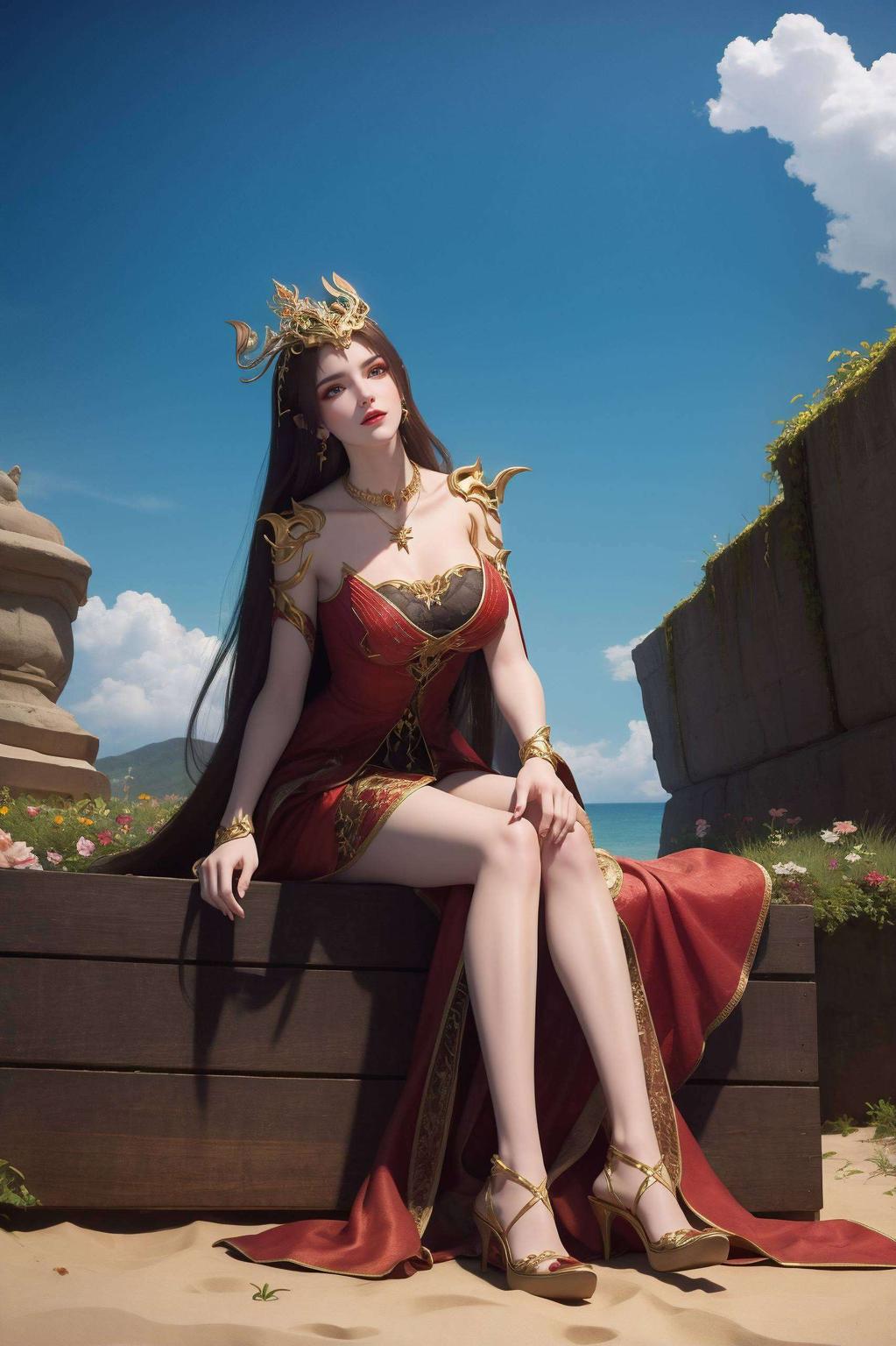 专为iPad锁屏打造！快看这款斗破美杜莎背景图片壁纸高清画质