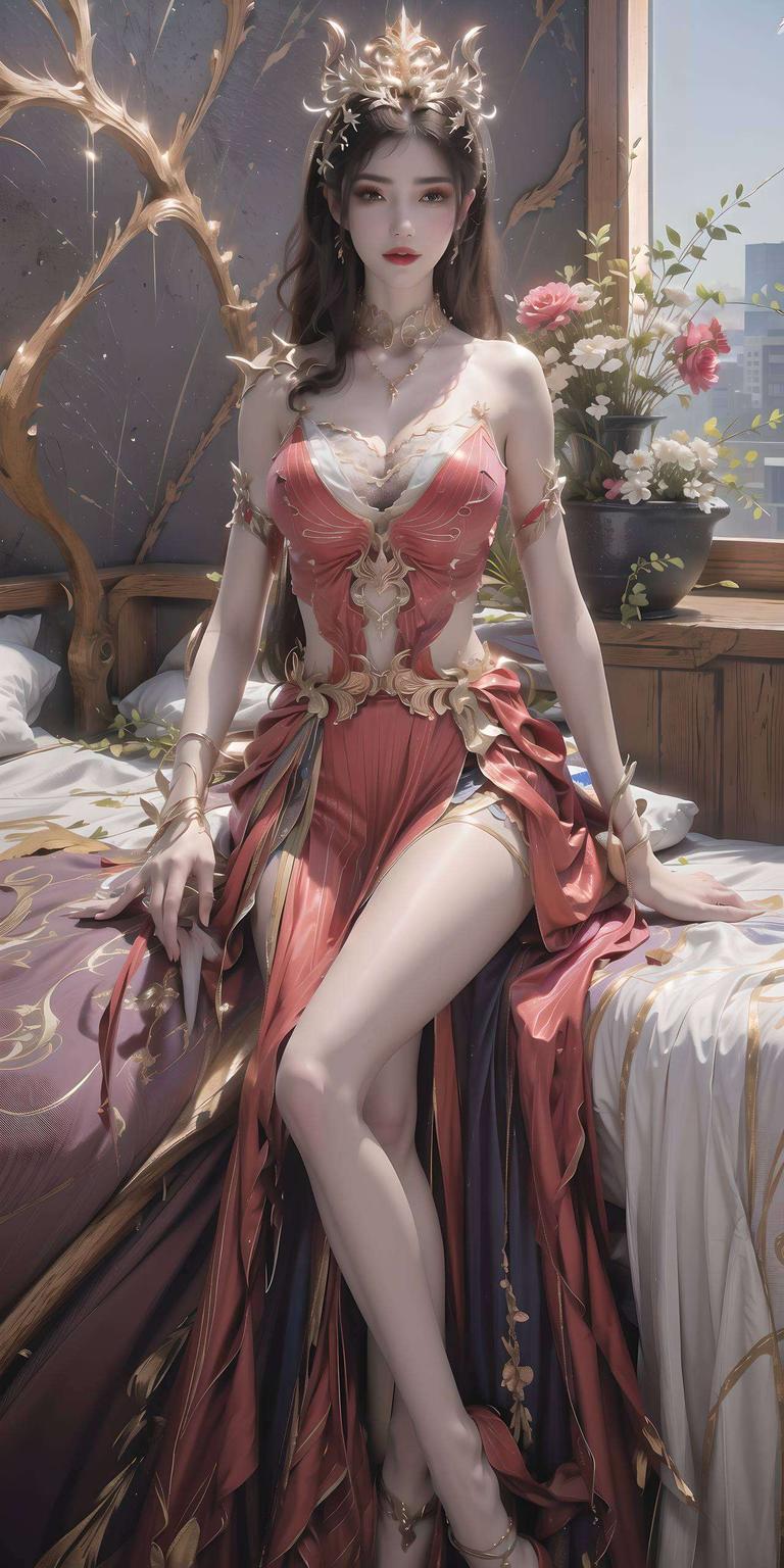 这款美杜莎超清壁纸绝对是你桌面的大杀器！冷艳神秘
