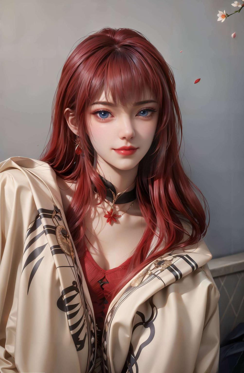 今天给大家带来这款红尘梦禁欲系壁纸简直是视觉盛宴！看这细腻的画面