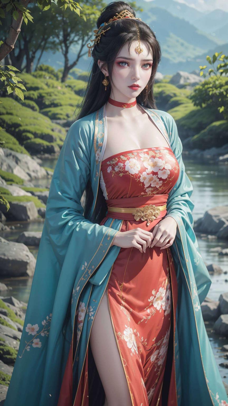 墨云飘渺这款静态动漫壁纸