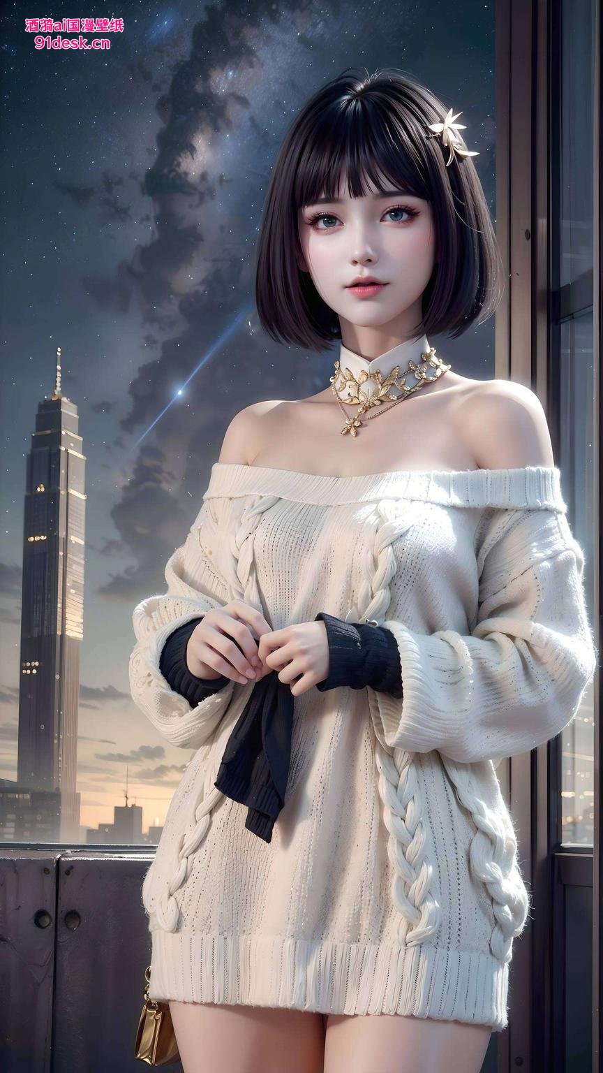 古韵悠长图中翠竹掩映