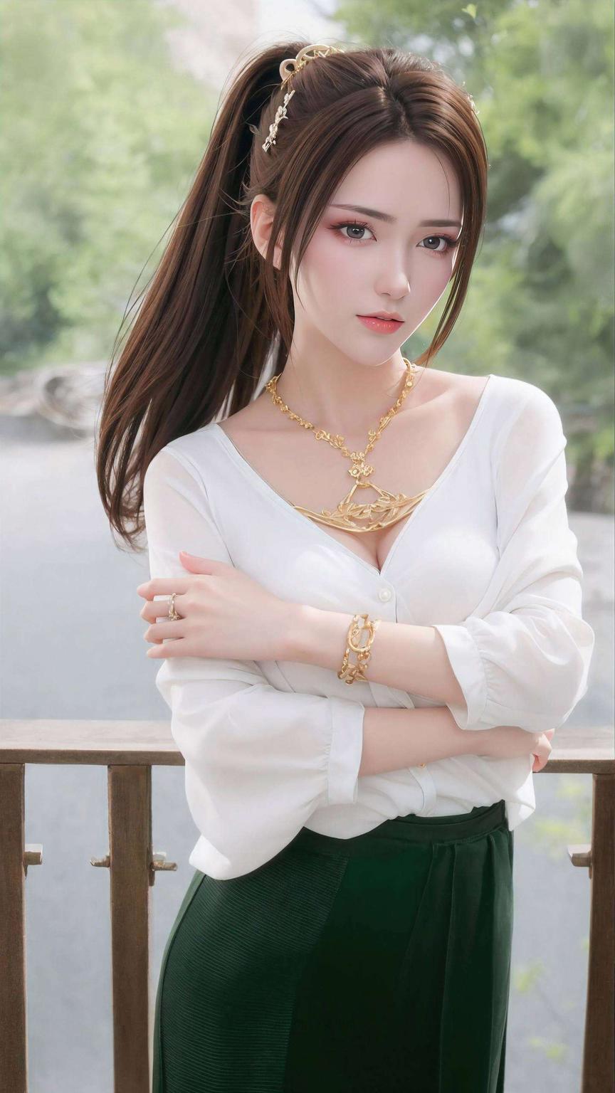 清新又养眼纳兰嫣然的美