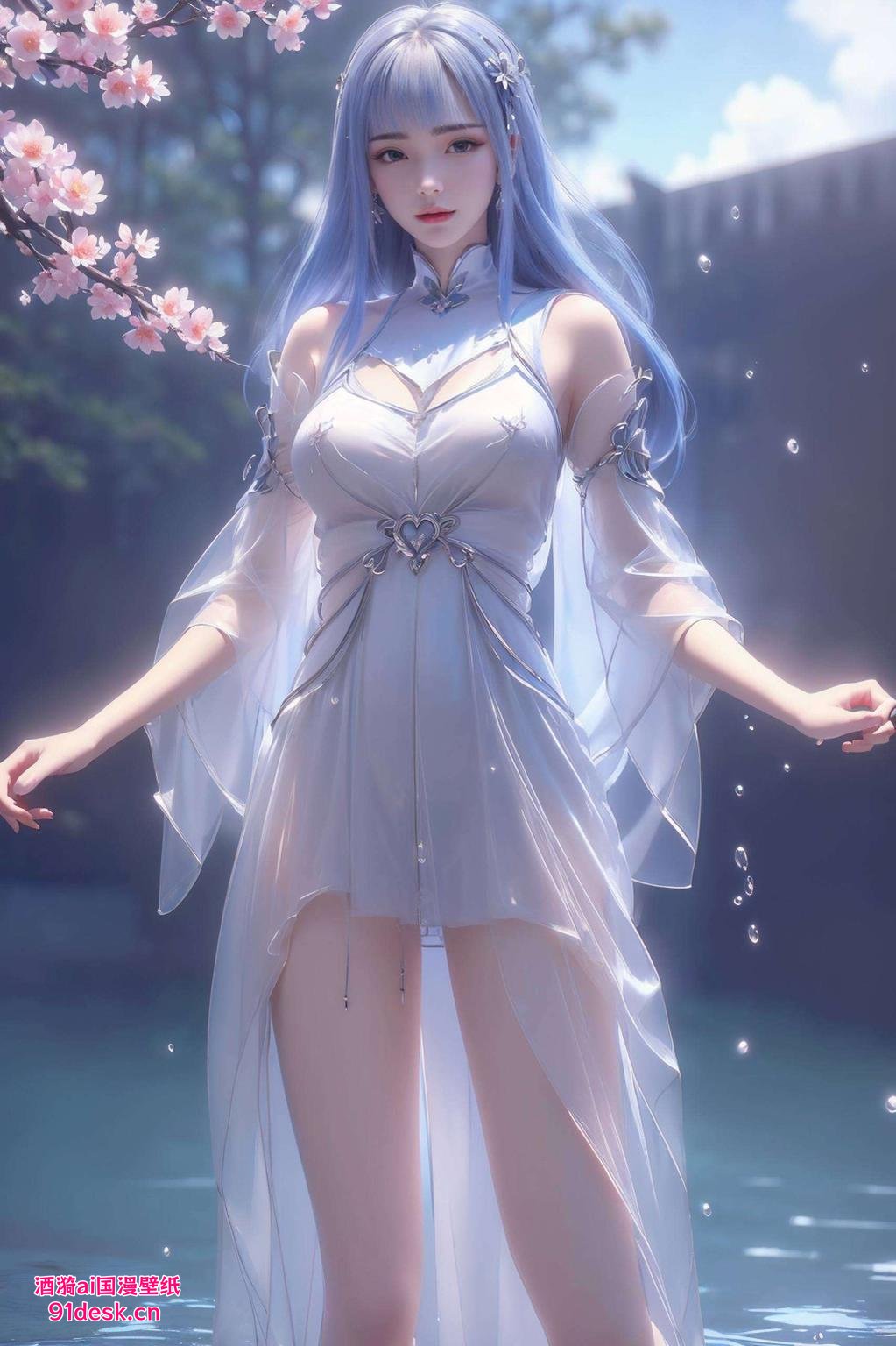 细腻笔触专为iPhone打造！看这宁雨蝶的怀孕小说插画