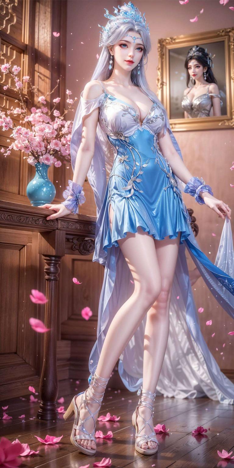 长大后宁雨蝶的高清壁纸简洁线条勾勒出她的优雅身姿