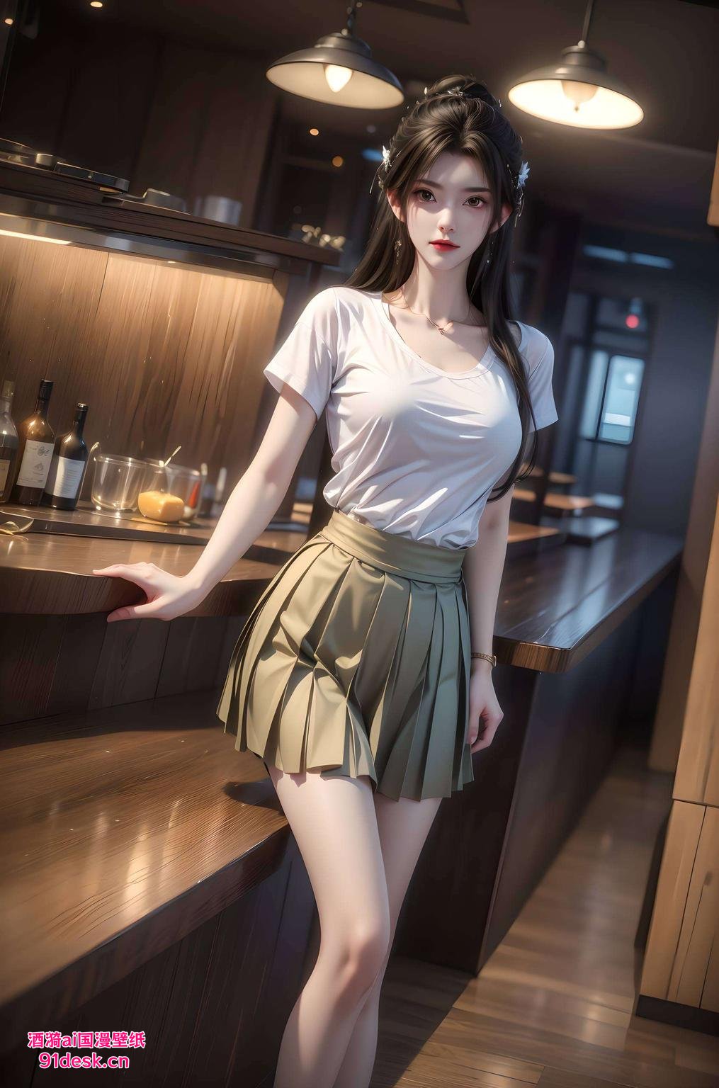 宛如置身宁静的森林！这可是iPad上最美的壁纸之一哦各位二次元的小伙伴们