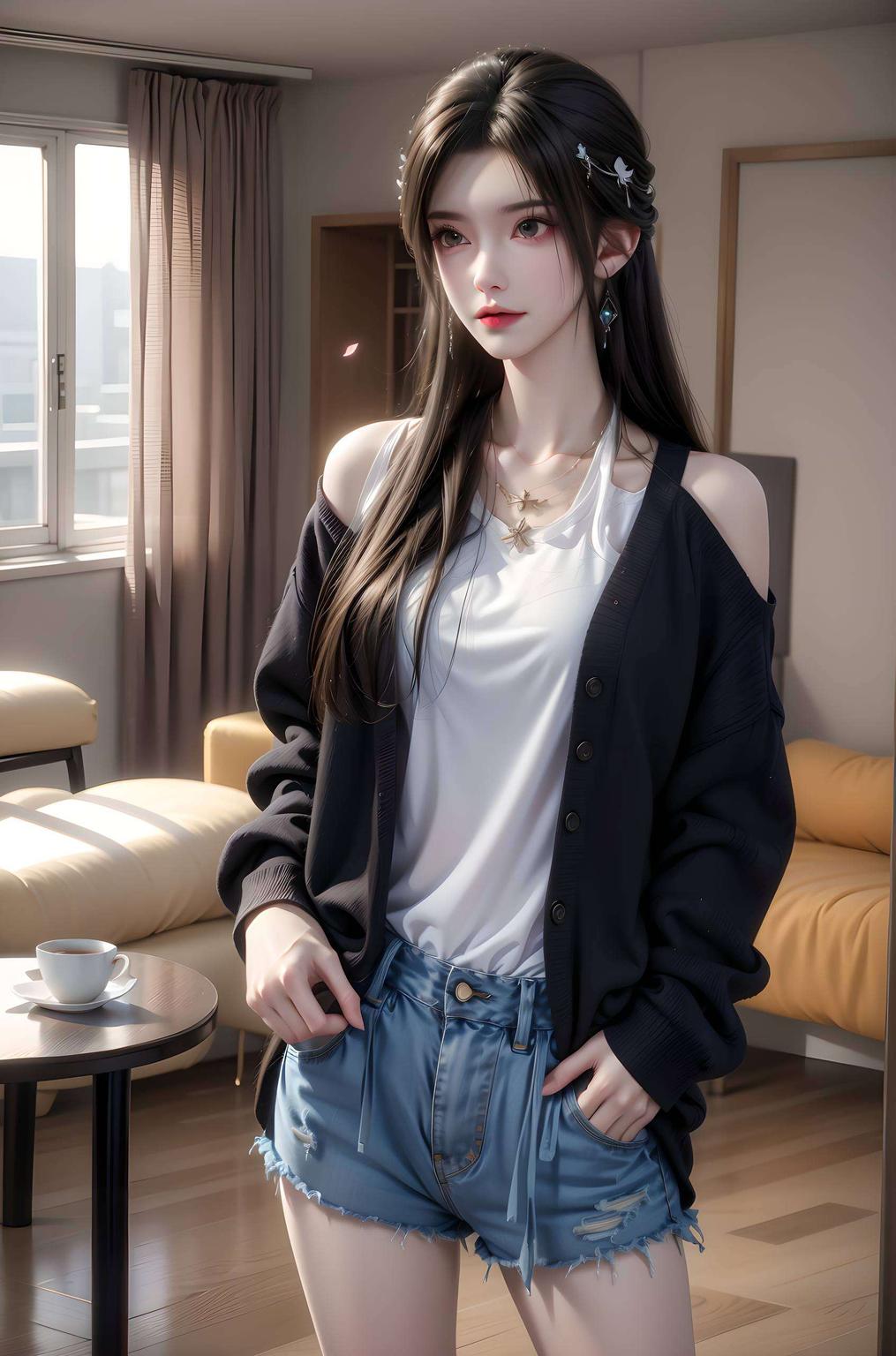 清漪石昊重逢苹果艺术壁纸