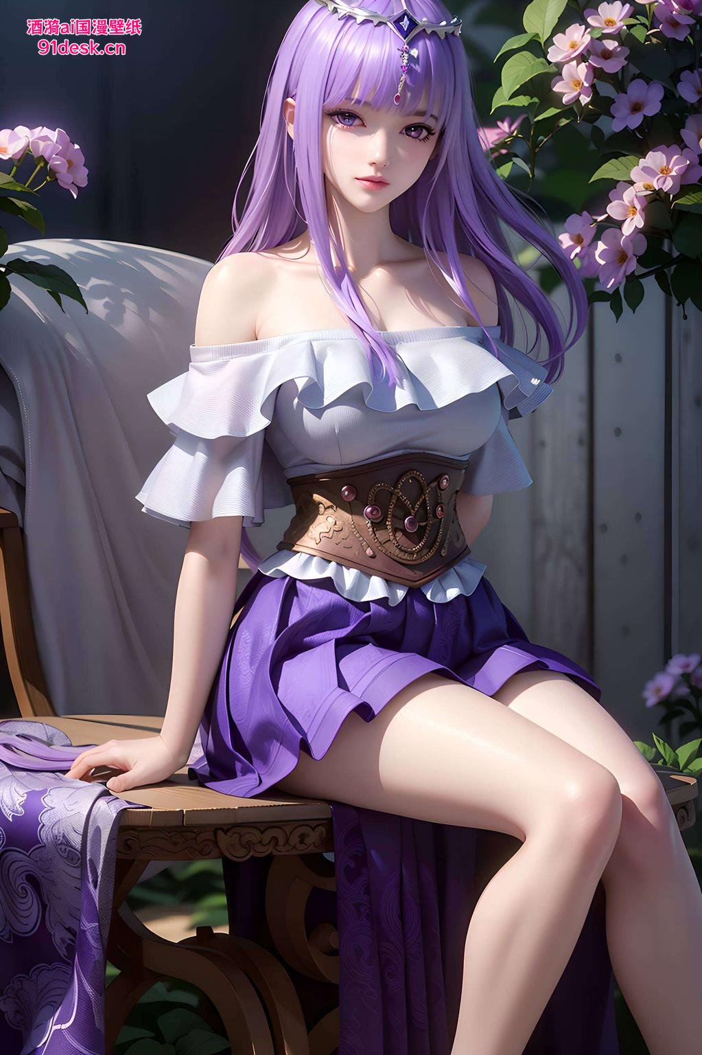 尽显神秘之美少司命啊图片壁纸