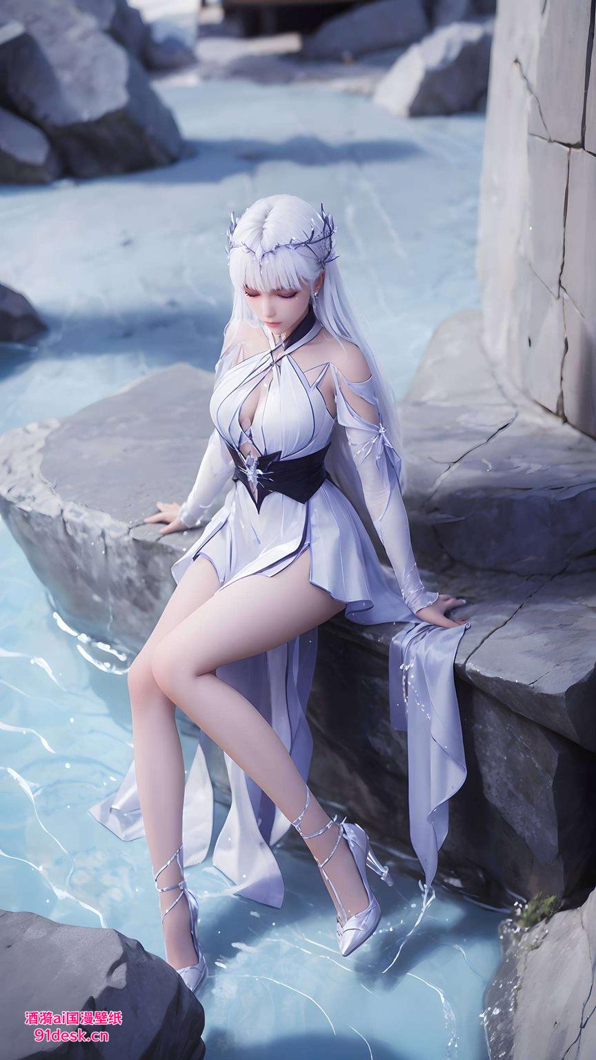 每一次切换都是视觉盛宴的享受！以高冷霸气的图片圣采儿为主题