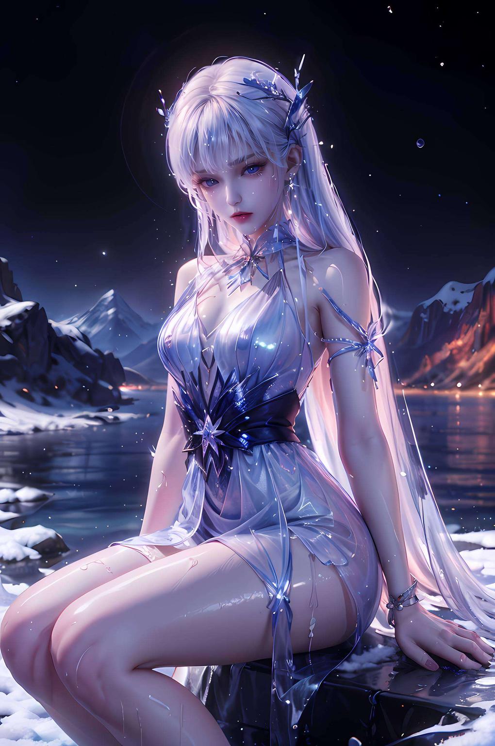 少女甜美可爱动作流畅