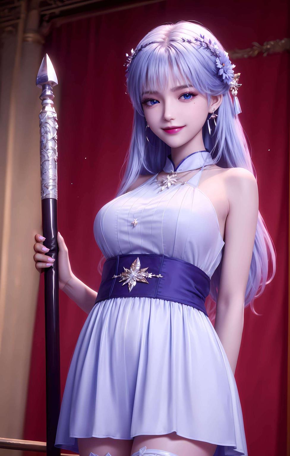 她眼神里藏着深深的故事色彩炫彩夺目！淡雅的色调中