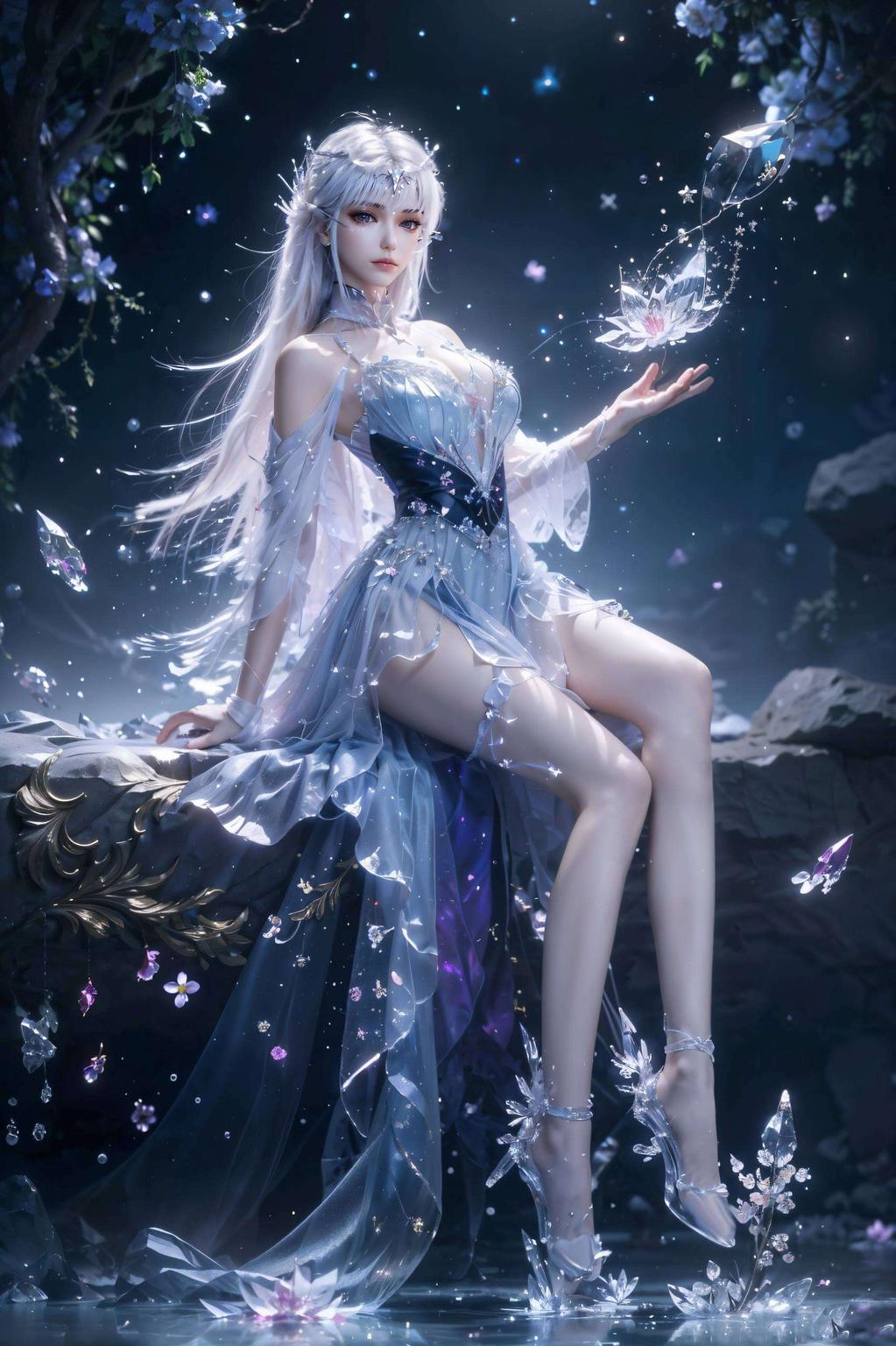 圣采儿正面风采高清质感