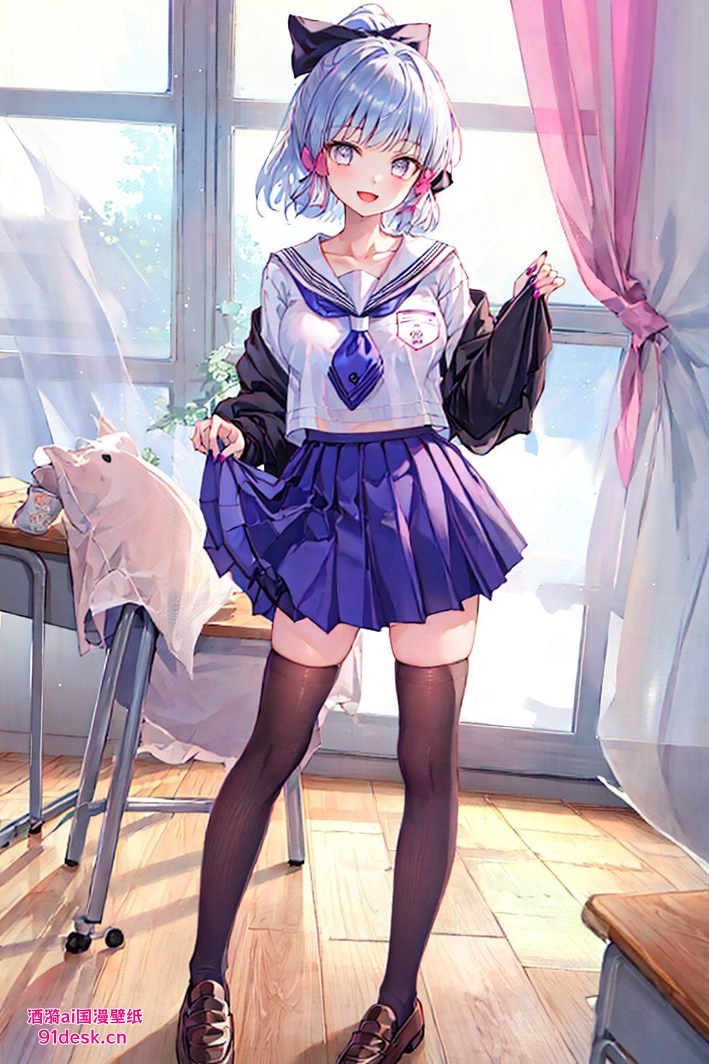 简直美爆了！快来收藏吧！💖🌸✨养眼壁纸来啦！今天给大家分享一组神里凌华的竖屏樱花壁纸