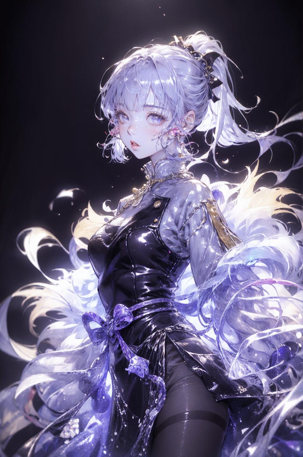 气质高雅极简风潮来袭！这款神里凌华8K手机壁纸